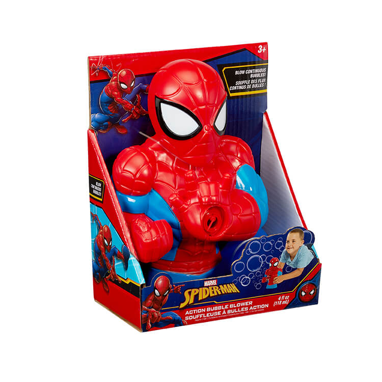 MARVEL® SPIDERMAN ACTION BUBBLE BLOWER