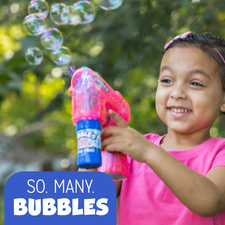 FUBBLES® LIGHT UP BUBBLE BLASTER - Image 2