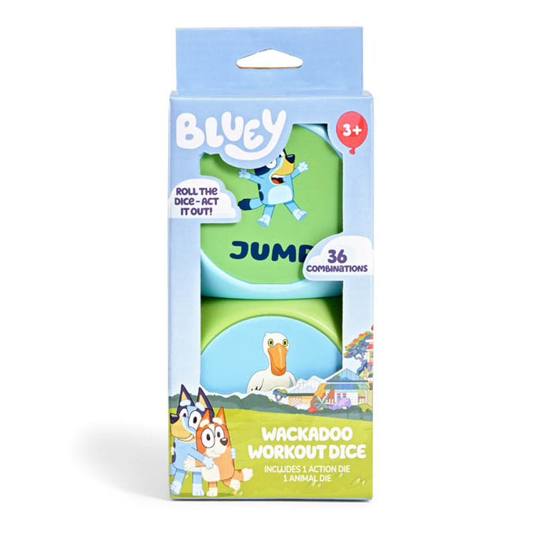 BLUEY Wackadoo Workout Dice
